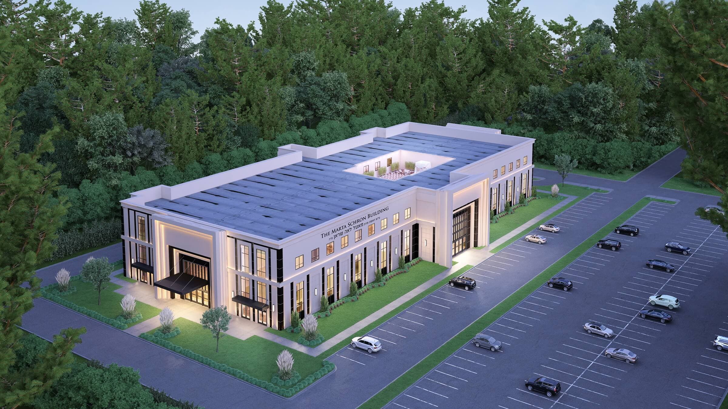 Bnos Devorah Dual Wedding Hall exterior